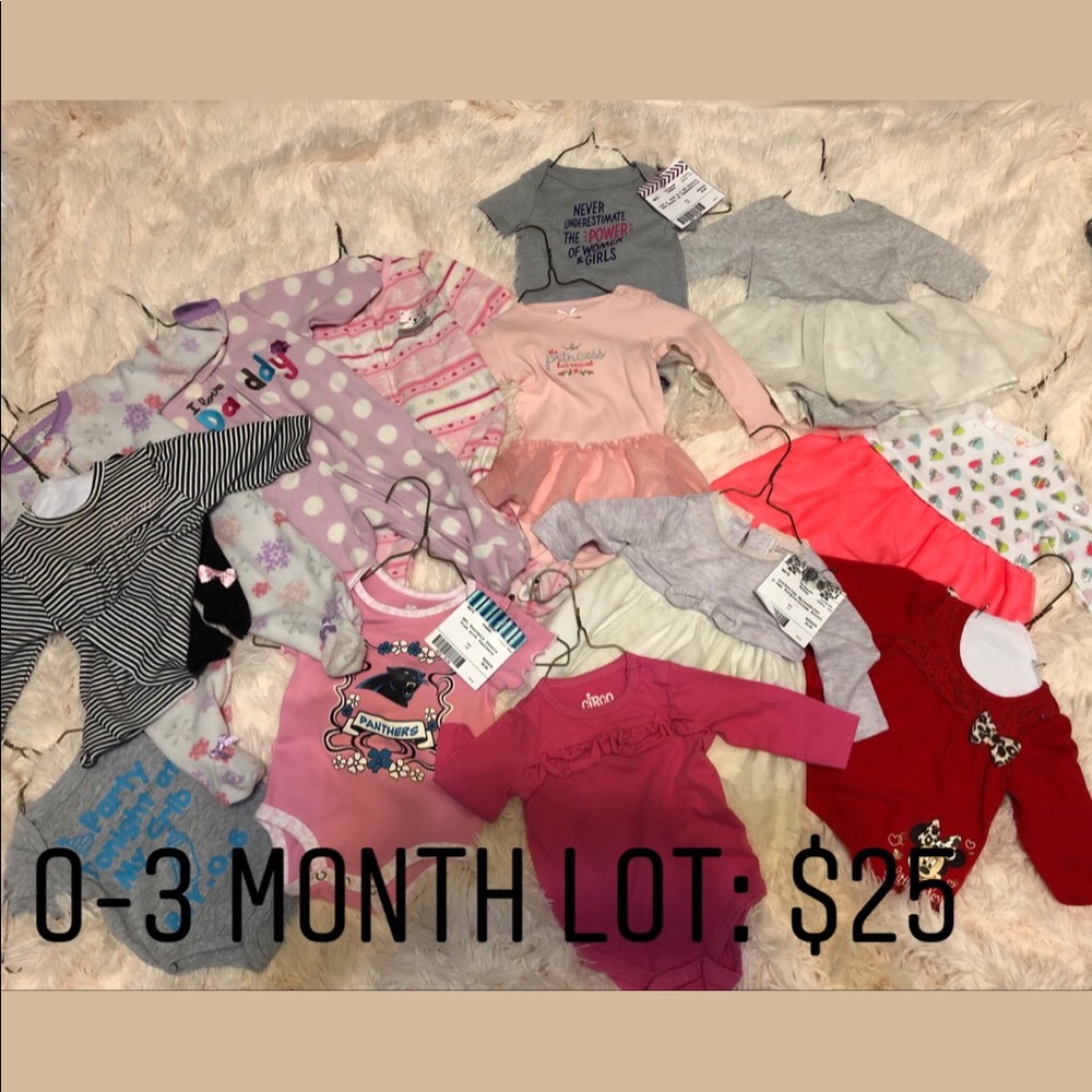 0-3 Month Baby Girl Lot